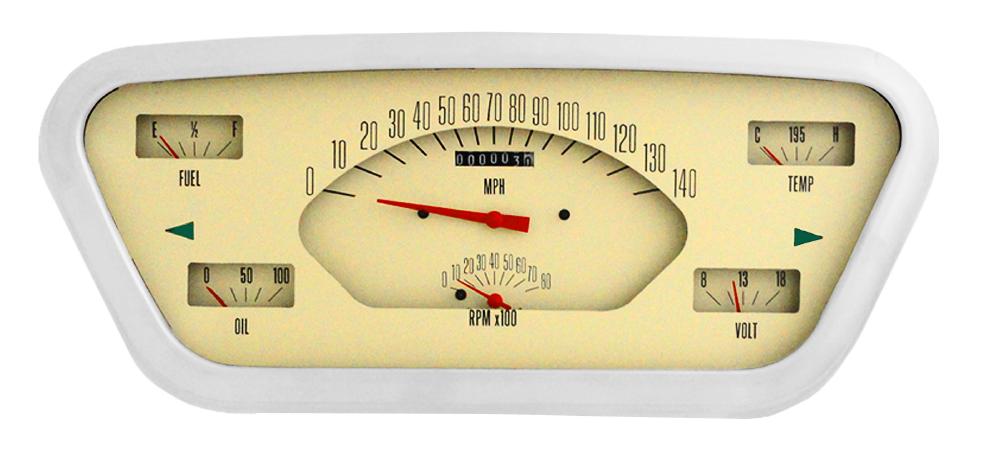 1953-1955 Ford Truck Classic Instruments F-100 Packages - Image 4