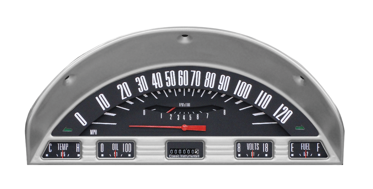 Classic Instruments 1956 Ford F-100 Truck Package (Black)