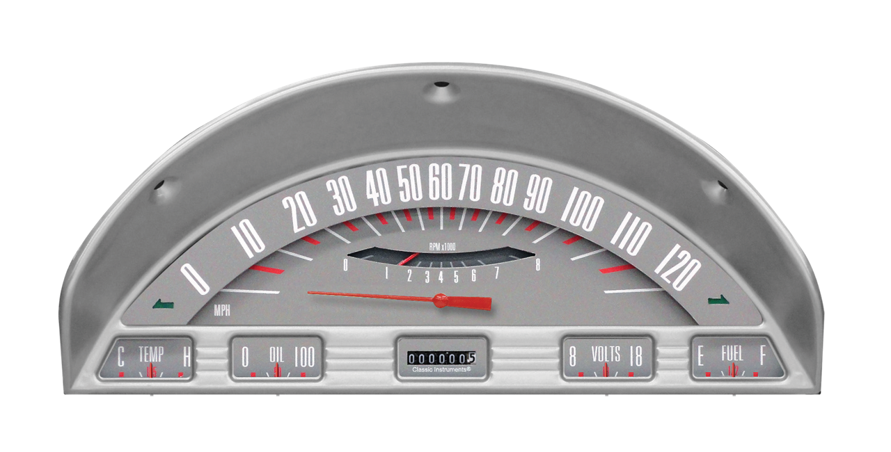 Classic Instruments 1956 Ford F-100 Truck Package (Grey)