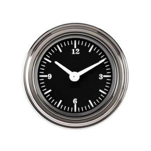 HR90SLF Classic Instruments 2 1/8" Hot Rod Clock (black)