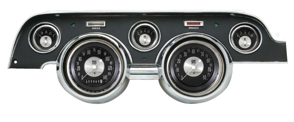 1967-1968 Mustang Package by Classic Instruments (All American Tradition)