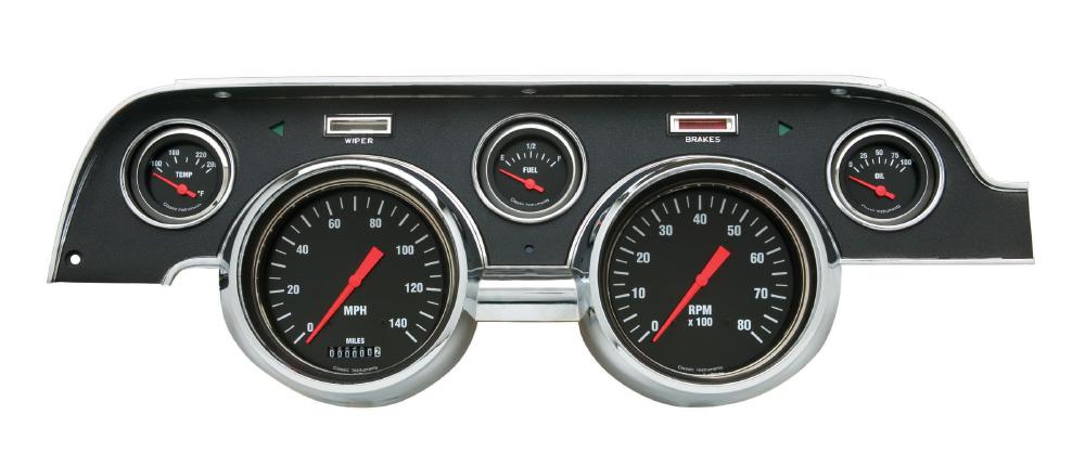 1967-1968 Mustang Package by Classic Instruments (Hot Rod)