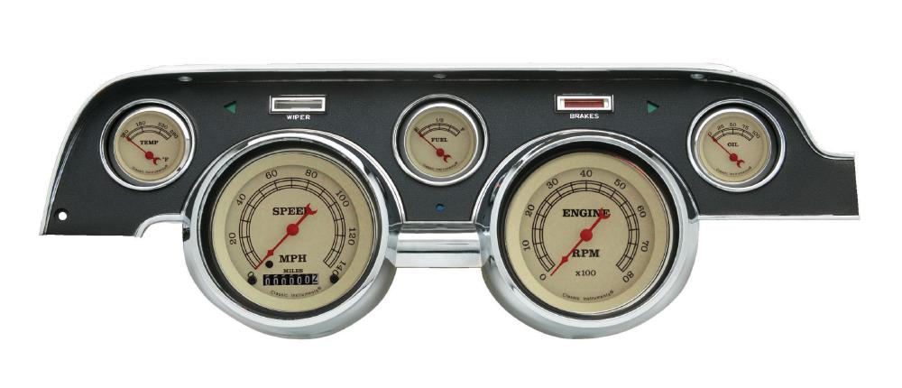 1967-1968 Mustang Package by Classic Instruments (Vintage)