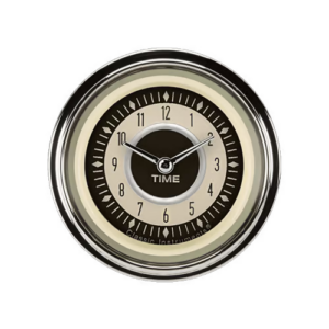 NT90SHC Classic Instruments 2 1/8" Nostalgia VT Clock