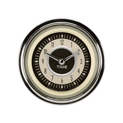 NT90SHC Classic Instruments 2 1/8" Nostalgia VT Clock