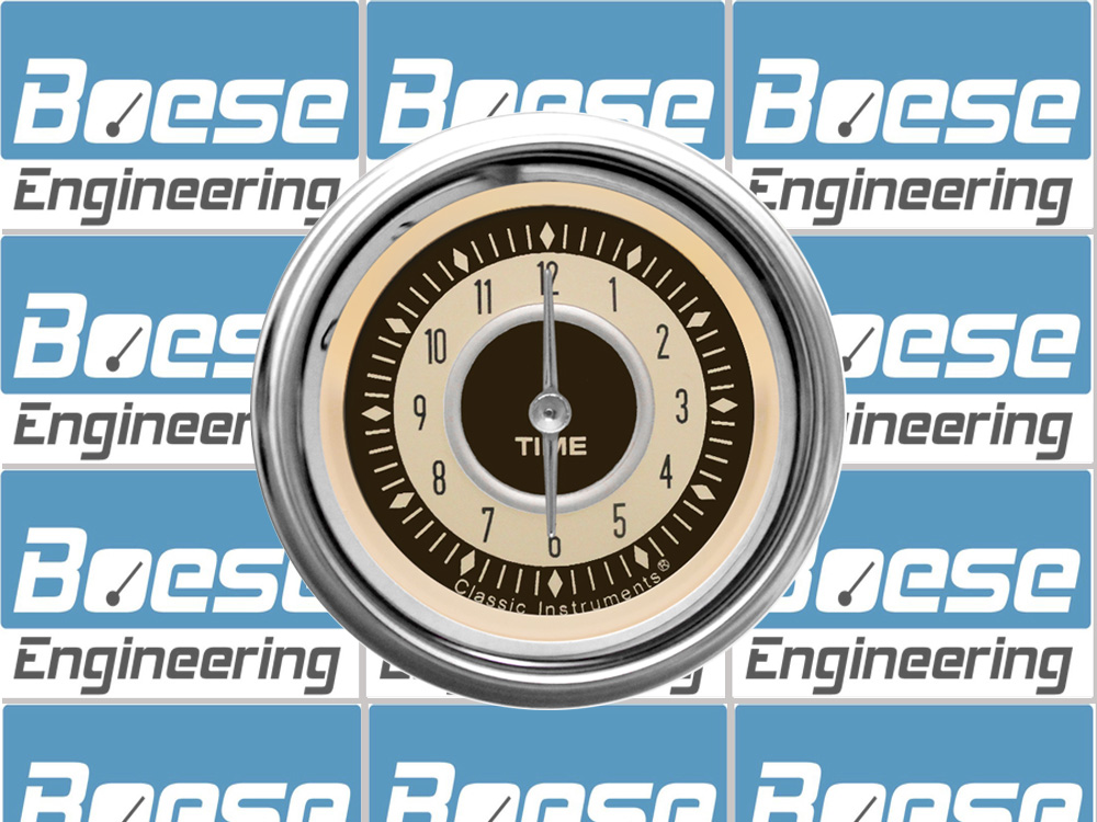 1940 Ford Deluxe Clock Inserts w/ Classic Instruments 2 1/8" Clocks - Image 20