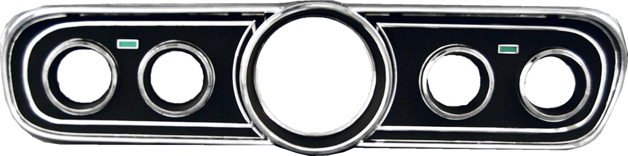 1965-1966 Mustang Bezel Scott Drake (Black)
