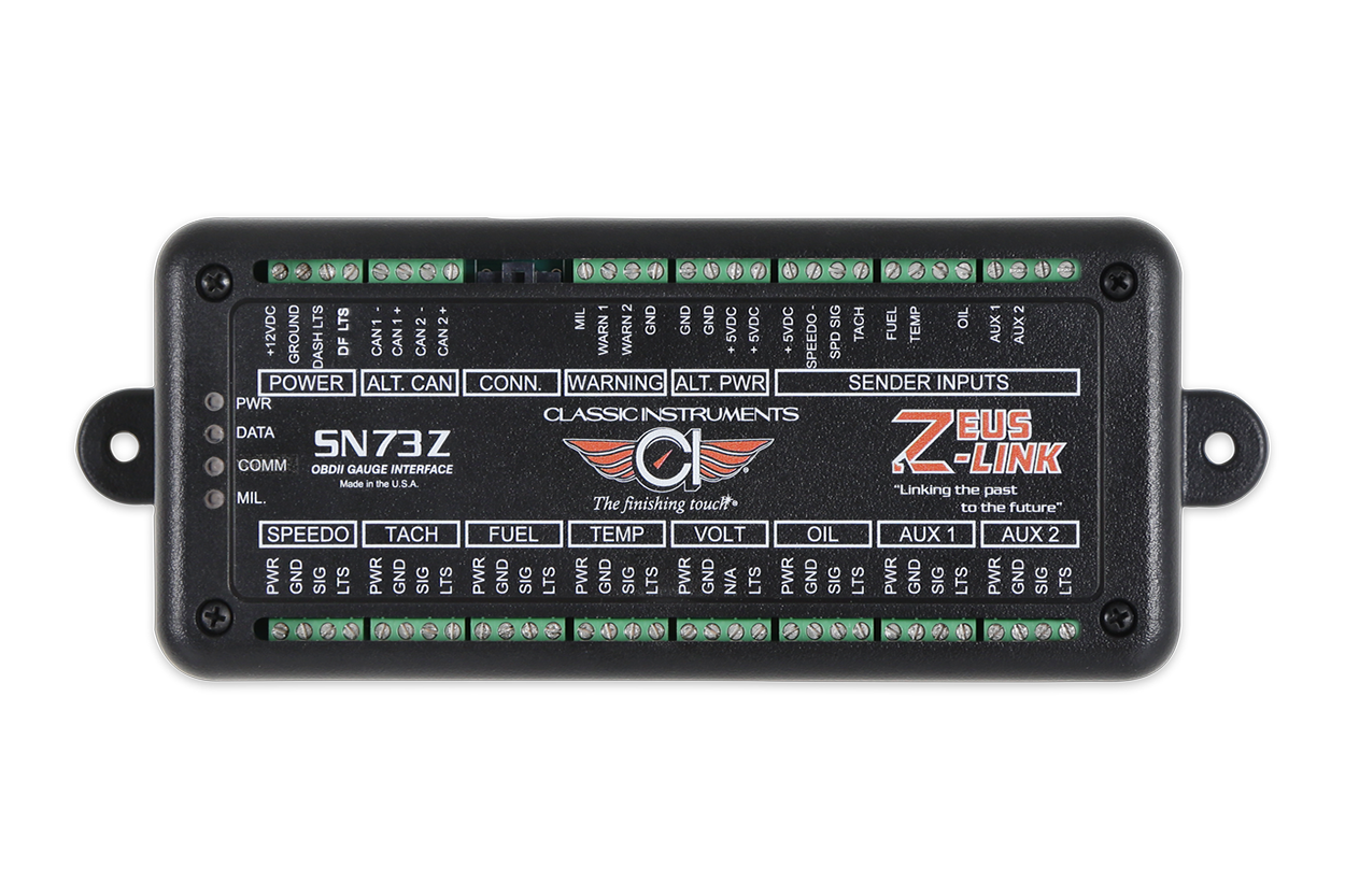 SN73Z-GM Classic Instruments Zeus Link Module for GM OBDII