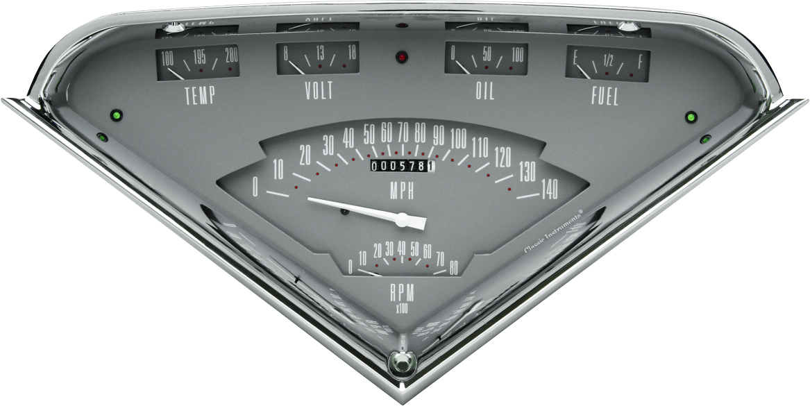1955-1959 Chevy Truck Classic Instruments Tach-Force Packages - Image 5