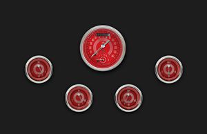 1953-1955 Ford Truck Billet Aluminum 5 Gauge Panel w/ Classic Instruments Gauges (Ultimate Speedometer) - Image 14