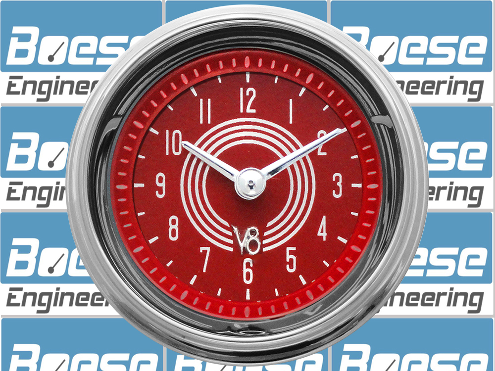 1940 Ford Deluxe Clock Inserts w/ Classic Instruments 2 1/8" Clocks - Image 21