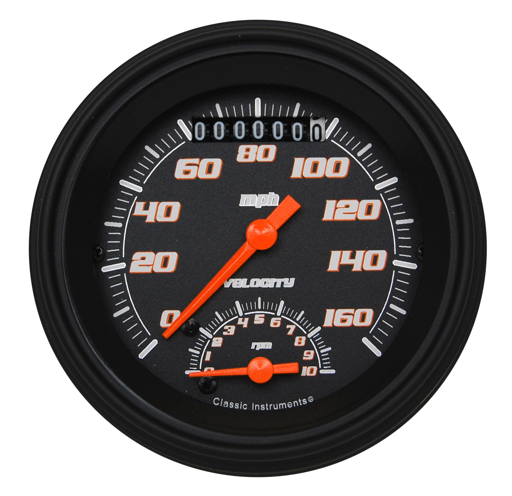 1953-1955 Ford Truck Billet Aluminum 5 Gauge Panel w/ Classic Instruments Gauges (Ultimate Speedometer) - Image 11